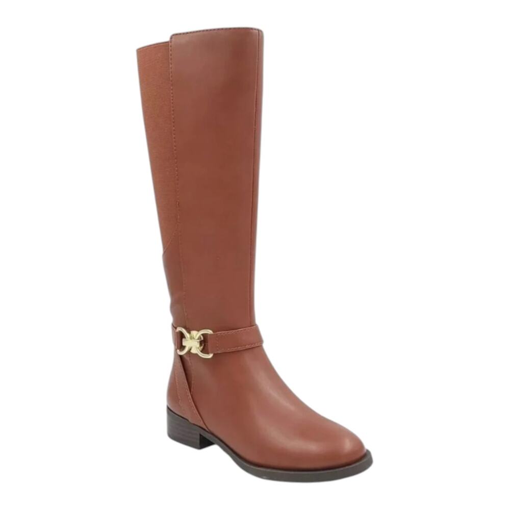 INC Women's Faron Knee High Riding Boots Cognac Size 6